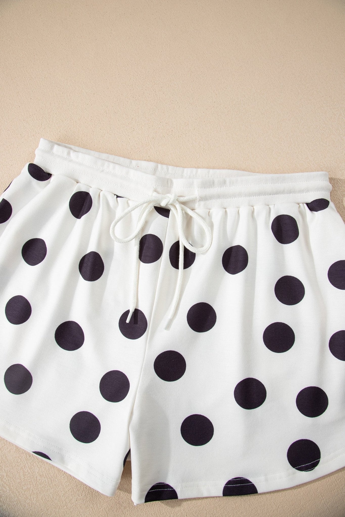 Marley Shoulder Pullover Drawstring Shorts Set - Hello Beautiful BoutiqueShort SetsThreaded Pear