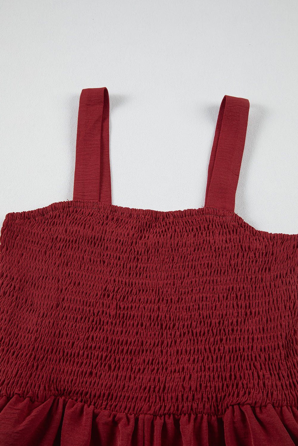 Marlowe Casual Smocked Sleeveless Romper - Hello Beautiful BoutiqueJumpsuits & RompersThreaded Pear