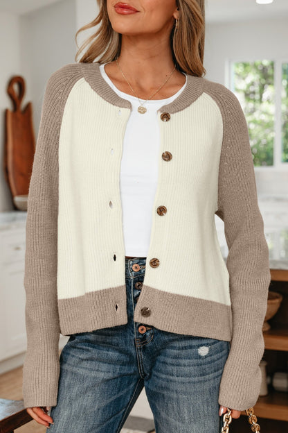Maryam Ribbed Knit Down Sweater - Hello Beautiful BoutiqueCardigansThreaded Pear