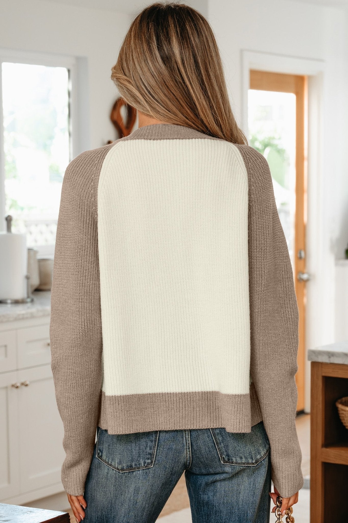 Maryam Ribbed Knit Down Sweater - Hello Beautiful BoutiqueCardigansThreaded Pear