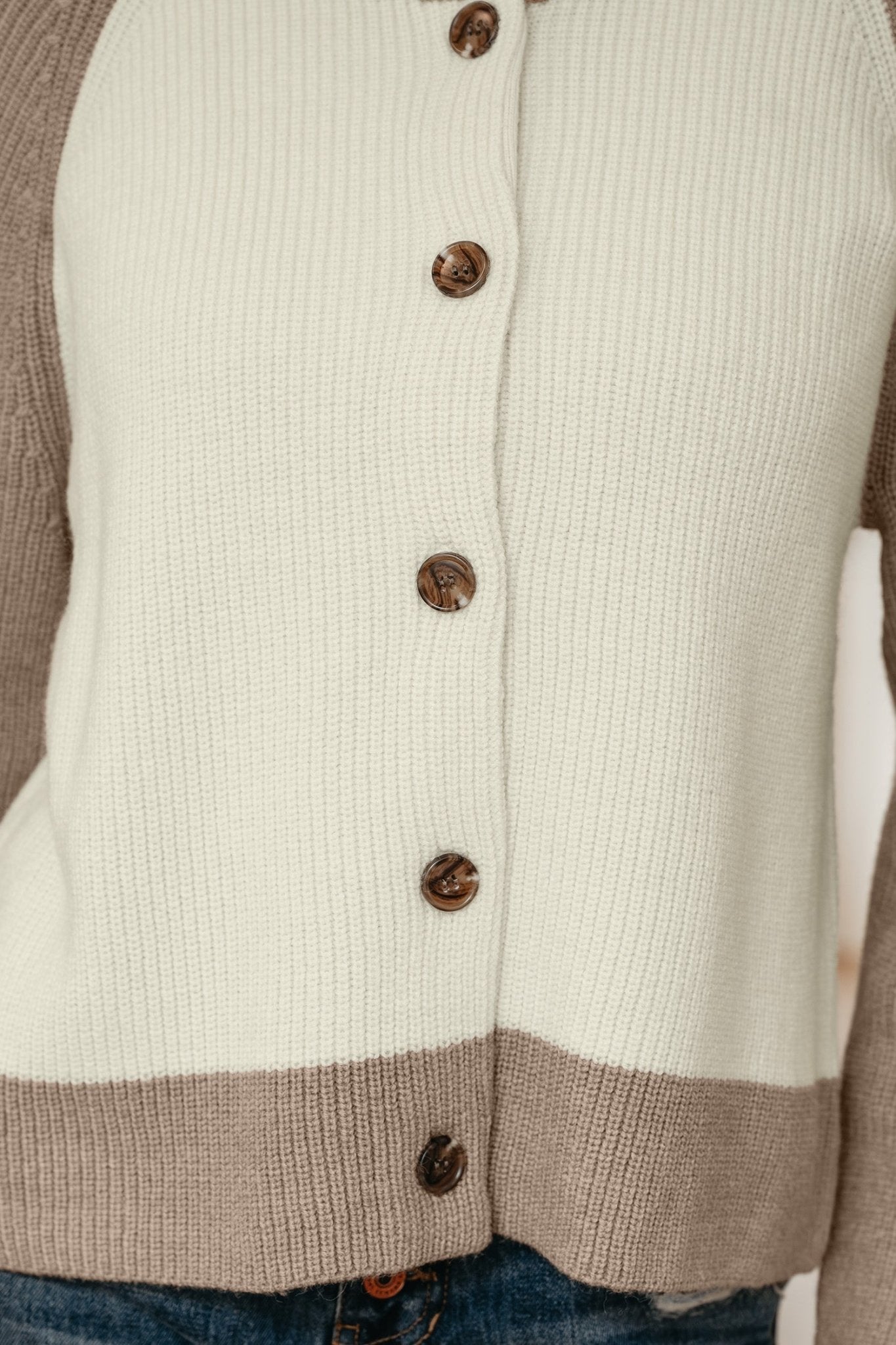 Maryam Ribbed Knit Down Sweater - Hello Beautiful BoutiqueCardigansThreaded Pear