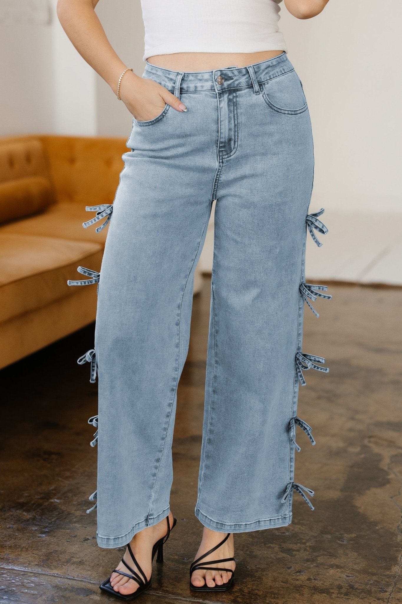 Maryam Straight Leg Loose Jeans - Hello Beautiful BoutiqueJeansThreaded Pear