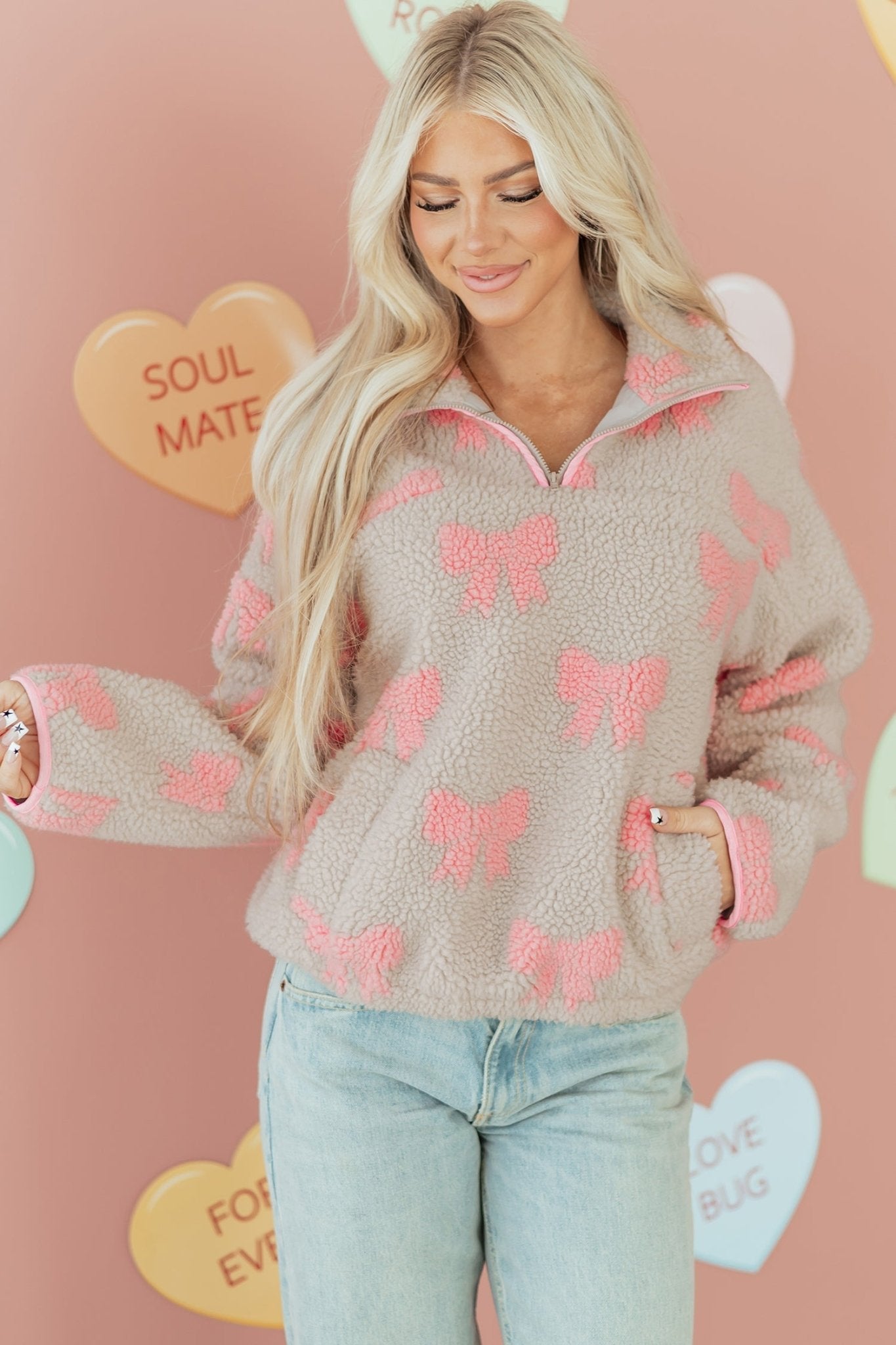 Matilda Drop Shoulder Baggy Sweatshirt - Hello Beautiful BoutiqueSweatshirts & HoodiesThreaded Pear