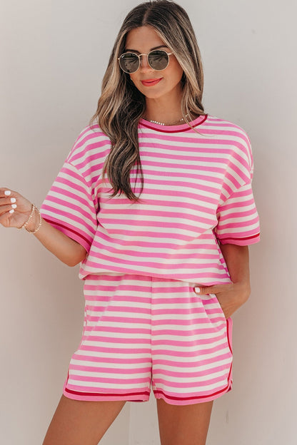 Matilda Trim Short Sleeve Set - Hello Beautiful BoutiqueShort SetsThreaded Pear