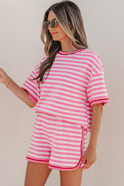 Matilda Trim Short Sleeve Set - Hello Beautiful BoutiqueShort SetsThreaded Pear