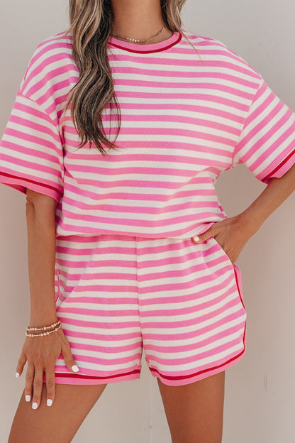 Matilda Trim Short Sleeve Set - Hello Beautiful BoutiqueShort SetsThreaded Pear