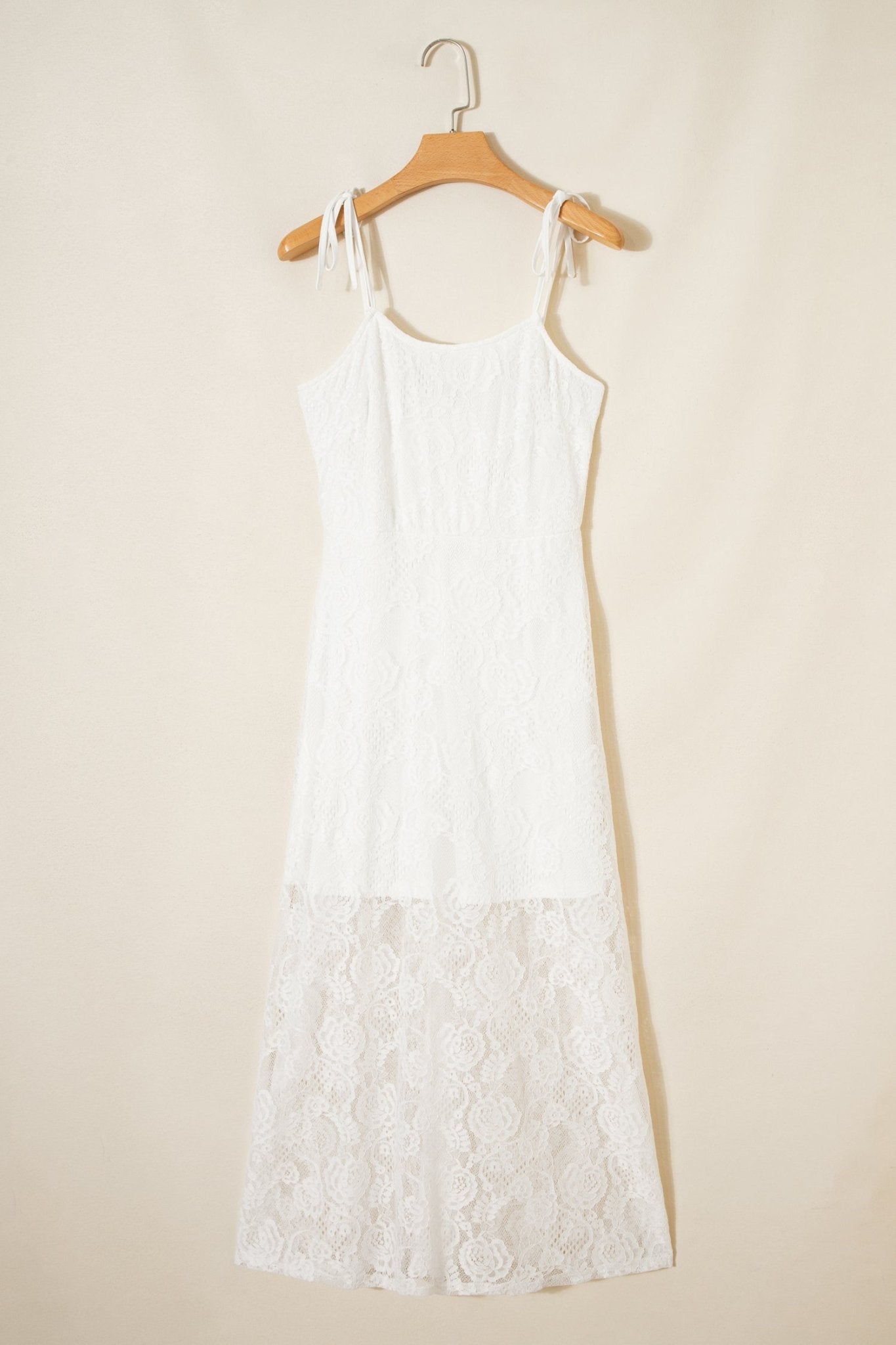 Maxine Lace Overlay Long Dress - Hello Beautiful BoutiqueMaxi DressesThreaded Pear