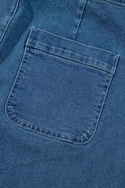 Maya Cropped Wide Leg Overalls - Hello Beautiful Boutique15% OFFThreaded Pear