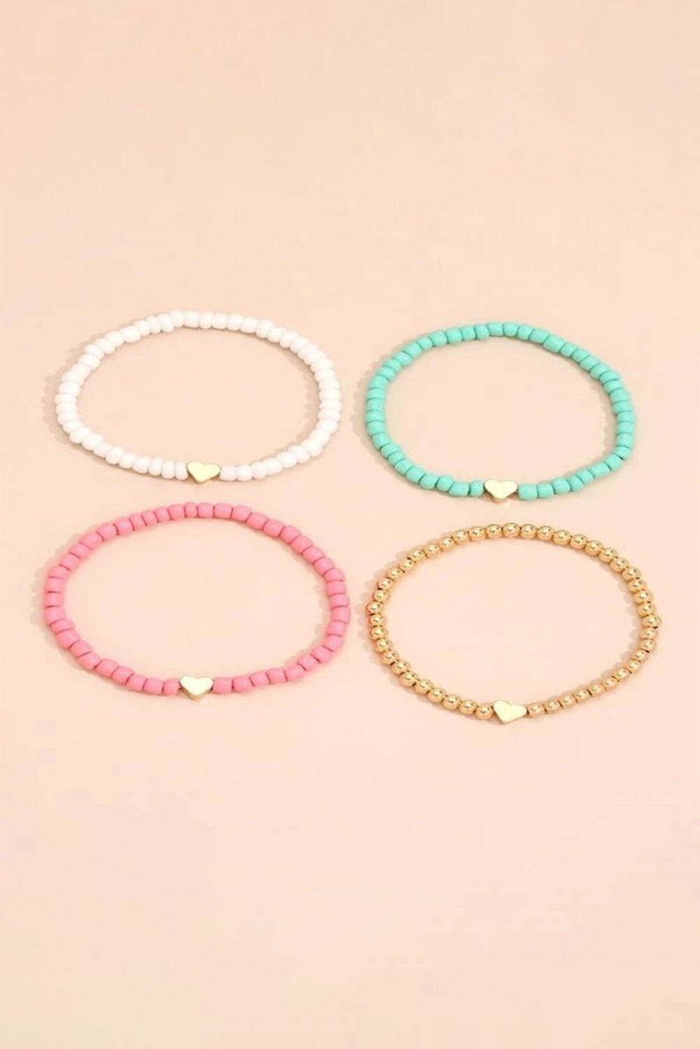 Mazie Beaded Layered Bracelet Set - Hello Beautiful BoutiqueJewelryThreaded Pear