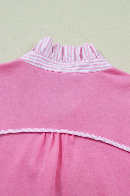 Mckenzie Collar Short Sleeve Blouse - Hello Beautiful BoutiqueBlouses & ShirtsThreaded Pear