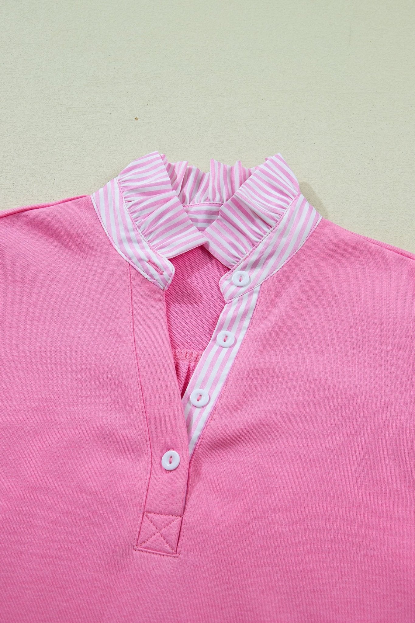 Mckenzie Collar Short Sleeve Blouse - Hello Beautiful BoutiqueBlouses & ShirtsThreaded Pear