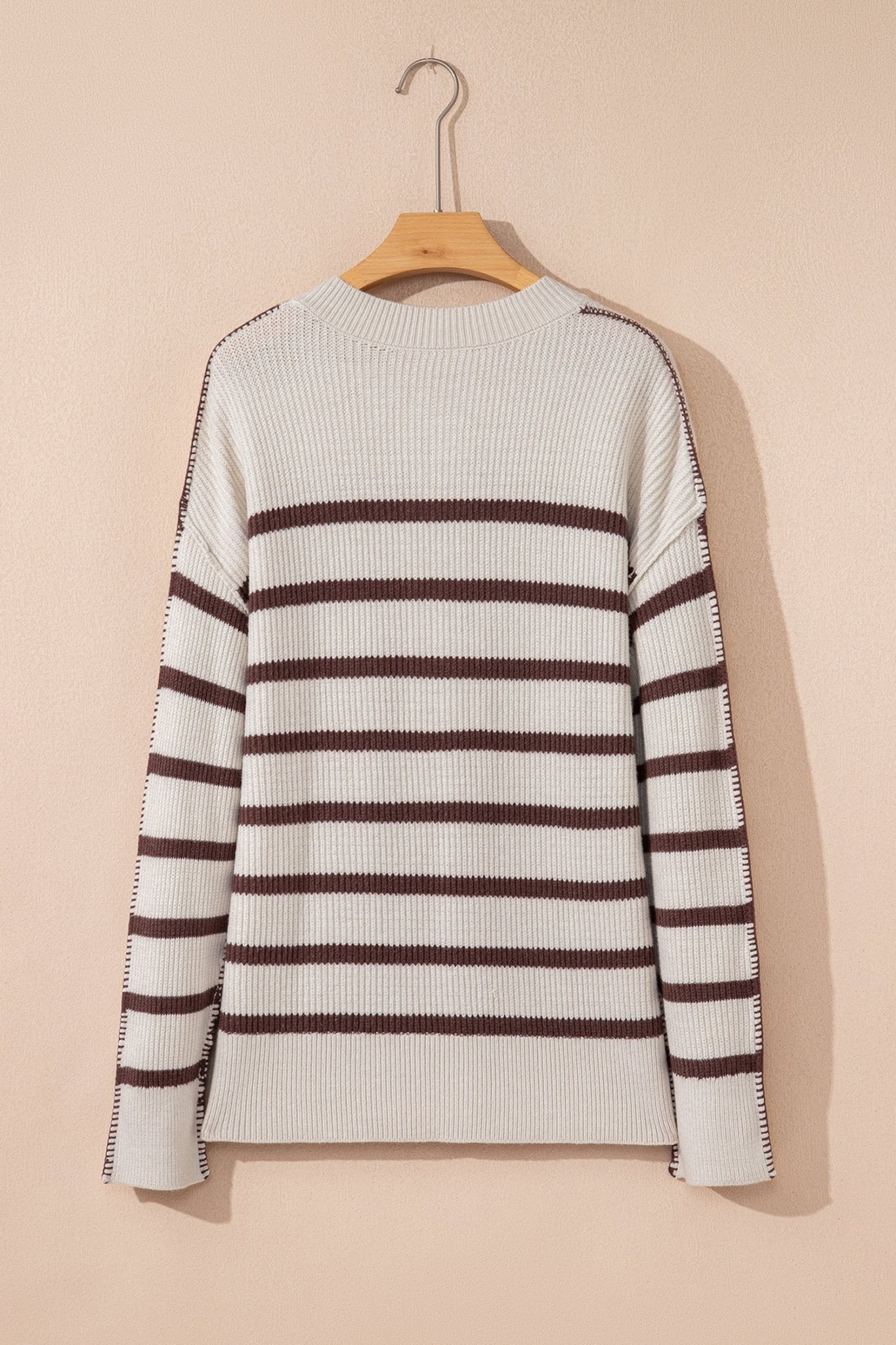 Mckenzie Drop Shoulder Slouchy Sweater - Hello Beautiful BoutiqueSweatersThreaded Pear
