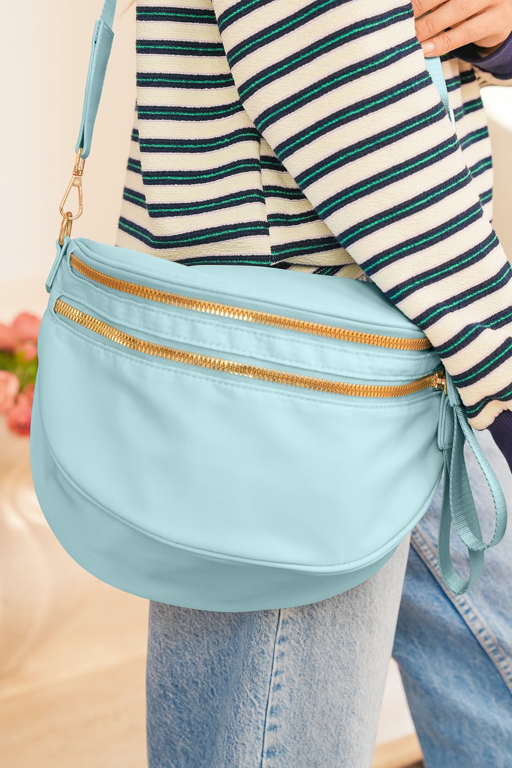 Mckenzie Shape adjustable Sling Bag - Hello Beautiful BoutiqueCrossbody BagsThreaded Pear