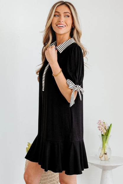 Mckenzie Sleeve Shift Mini Dress - Hello Beautiful BoutiqueMini DressesThreaded Pear