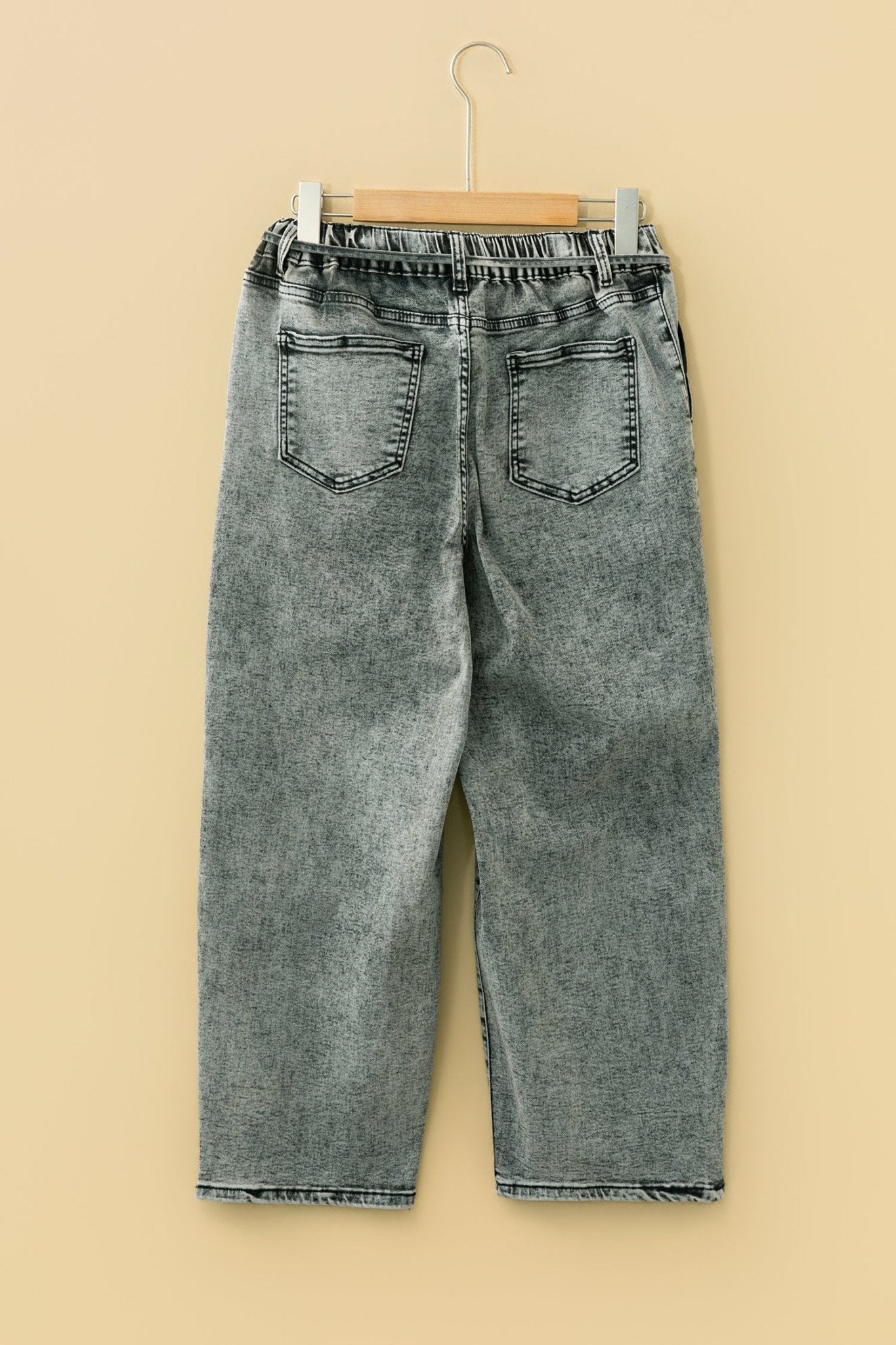 Mckinley Wash Barrel Fit Pants - Hello Beautiful BoutiqueJeansThreaded Pear