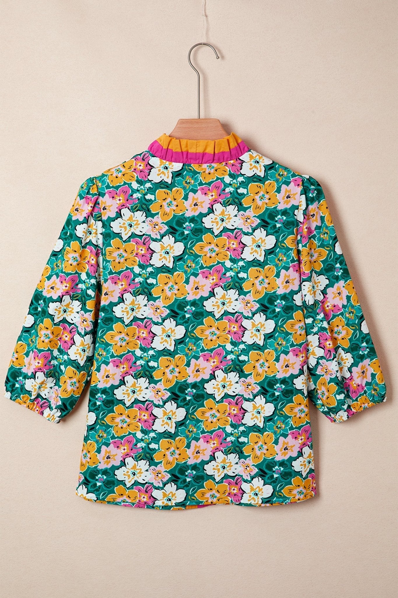 Meadow 3 4 Sleeve Blouse - Hello Beautiful BoutiqueBlouses & ShirtsThreaded Pear