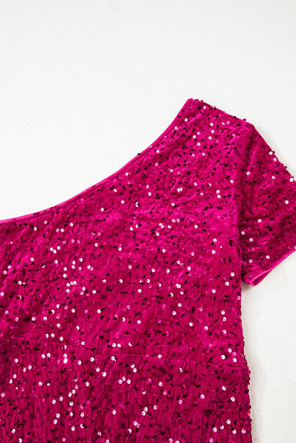 Meadow High Bodycon Sequin Gown - Hello Beautiful BoutiqueSequin DressesThreaded Pear