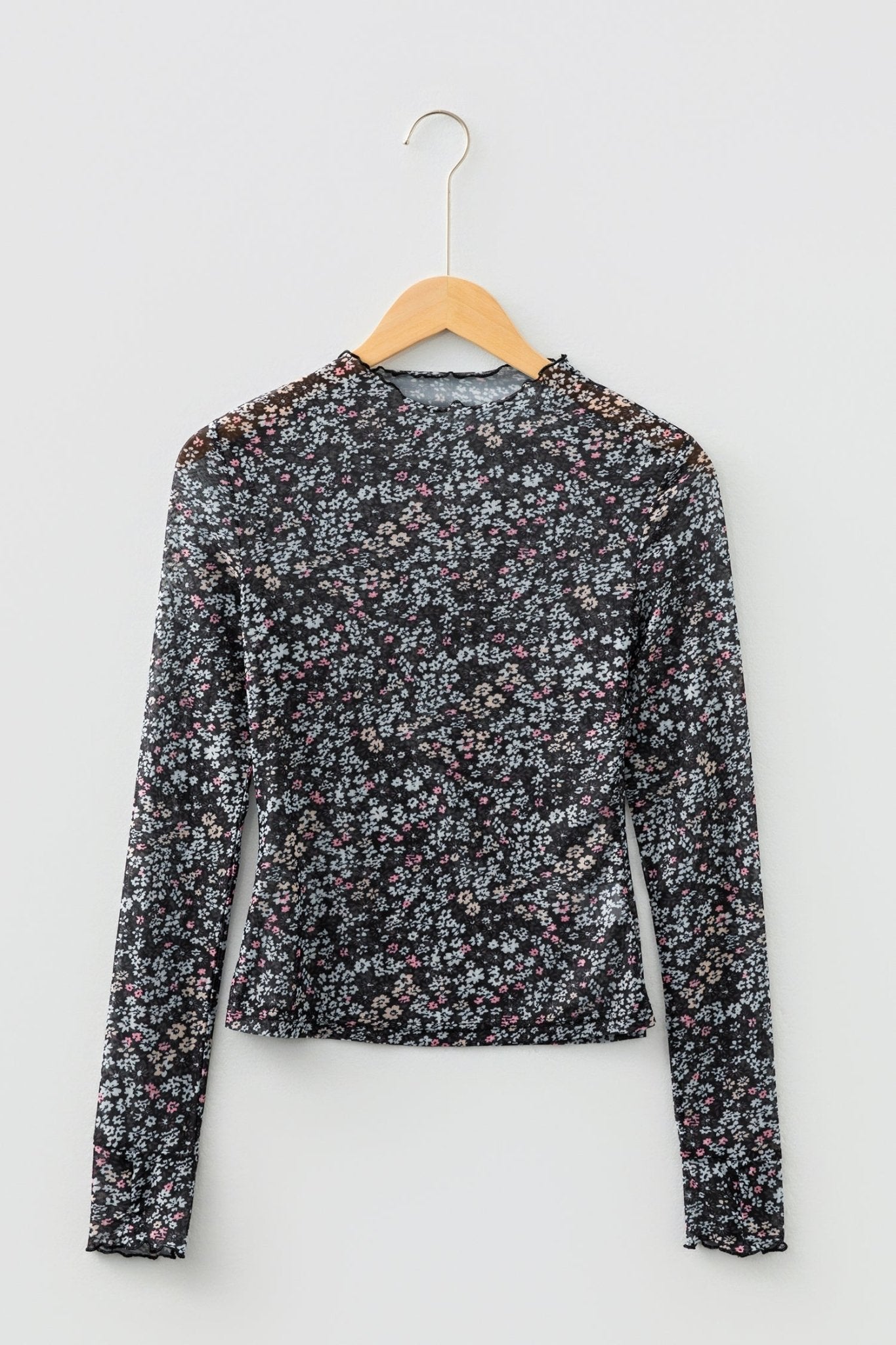 Megan Sleeve Slim Fit Top - Hello Beautiful BoutiqueLong Sleeve TopsThreaded Pear