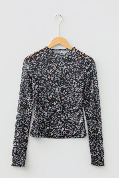 Megan Sleeve Slim Fit Top - Hello Beautiful BoutiqueLong Sleeve TopsThreaded Pear