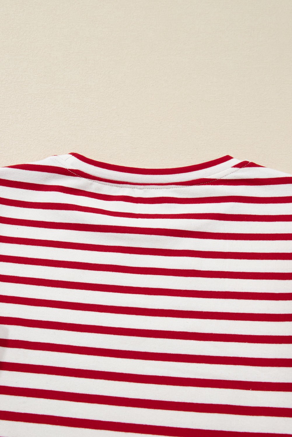 Meilani Stripe Ruffle Trim Long Sleeve Top - Hello Beautiful BoutiqueLong Sleeve TopsThreaded Pear