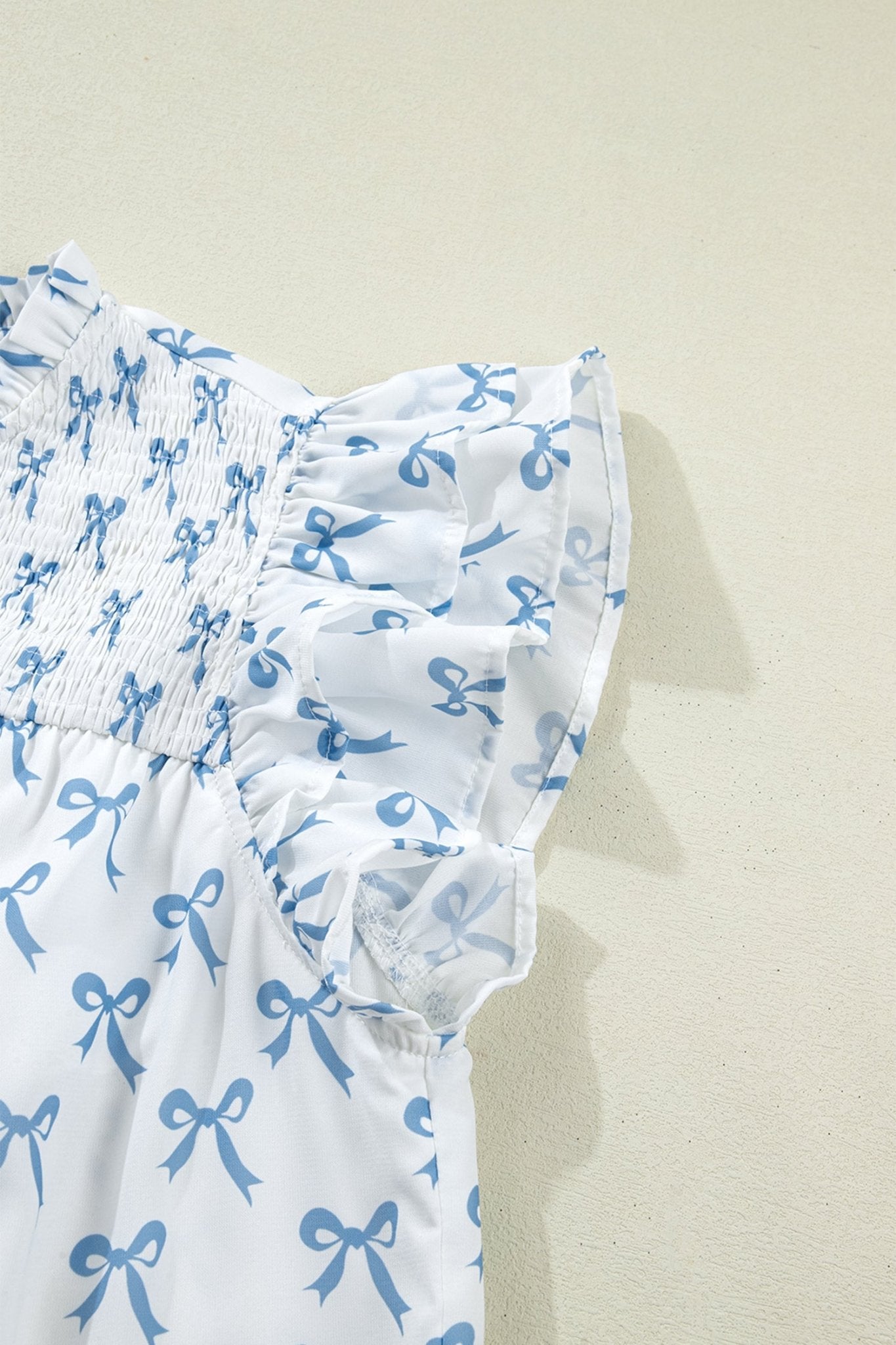 Melody Short Sleeve Bow PLUS Top - Hello Beautiful BoutiquePlus Size Blouses & ShirtsThreaded Pear