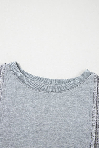 Mercy Hem Pullover top Long Sleeve Top - Hello Beautiful BoutiqueLong Sleeve TopsThreaded Pear