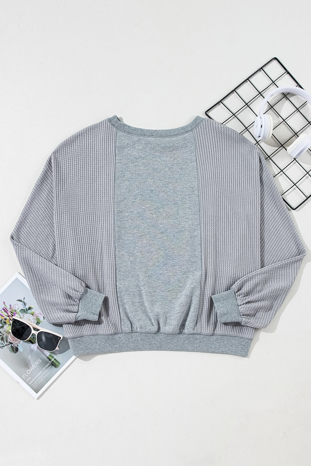 Mercy Hem Pullover top Long Sleeve Top - Hello Beautiful BoutiqueLong Sleeve TopsThreaded Pear