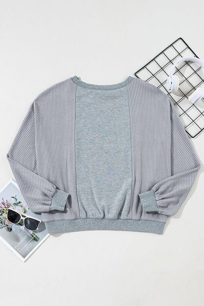 Mercy Hem Pullover top Long Sleeve Top - Hello Beautiful BoutiqueLong Sleeve TopsThreaded Pear