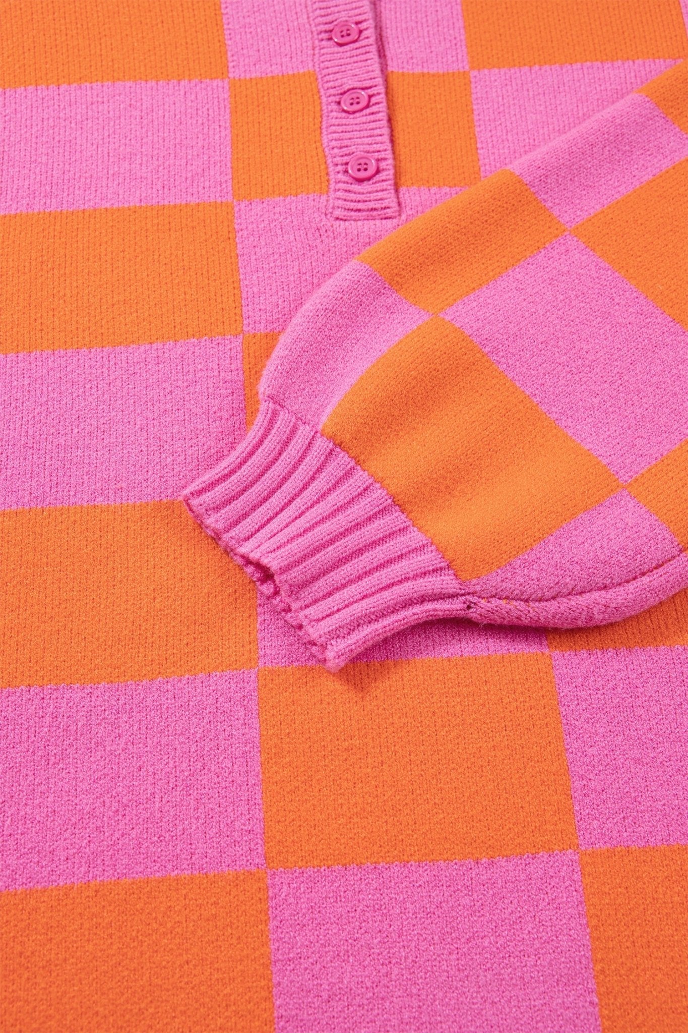 Meredith Polo Collar Baggy Sweater - Hello Beautiful BoutiqueSweatersThreaded Pear