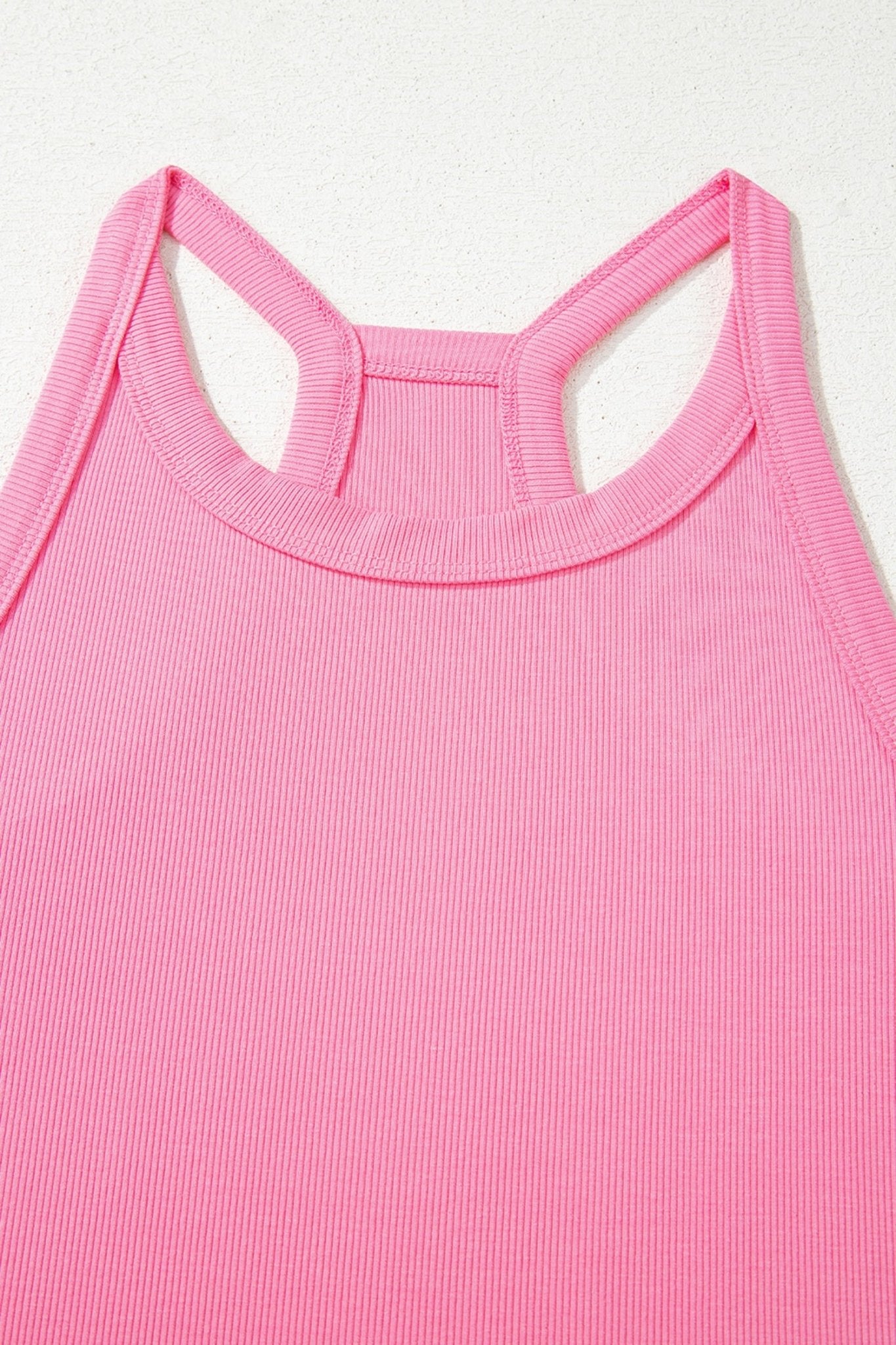 Meredith Slim Ribbed Tank Top Set - Hello Beautiful BoutiquePant SetsThreaded Pear