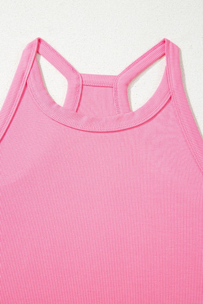 Meredith Slim Ribbed Tank Top Set - Hello Beautiful BoutiquePant SetsThreaded Pear