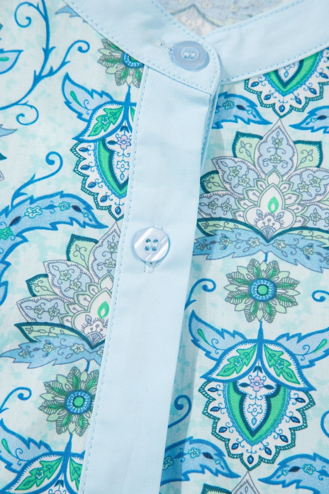 Micah Puff Sleeve Loose Shirt - Hello Beautiful BoutiqueBlouses & ShirtsThreaded Pear