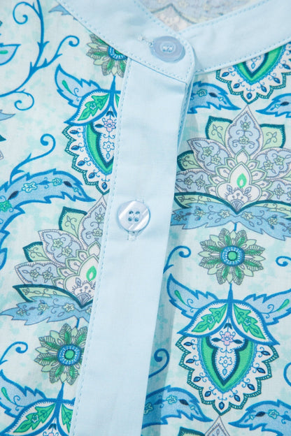 Micah Puff Sleeve Loose Shirt - Hello Beautiful BoutiqueBlouses & ShirtsThreaded Pear