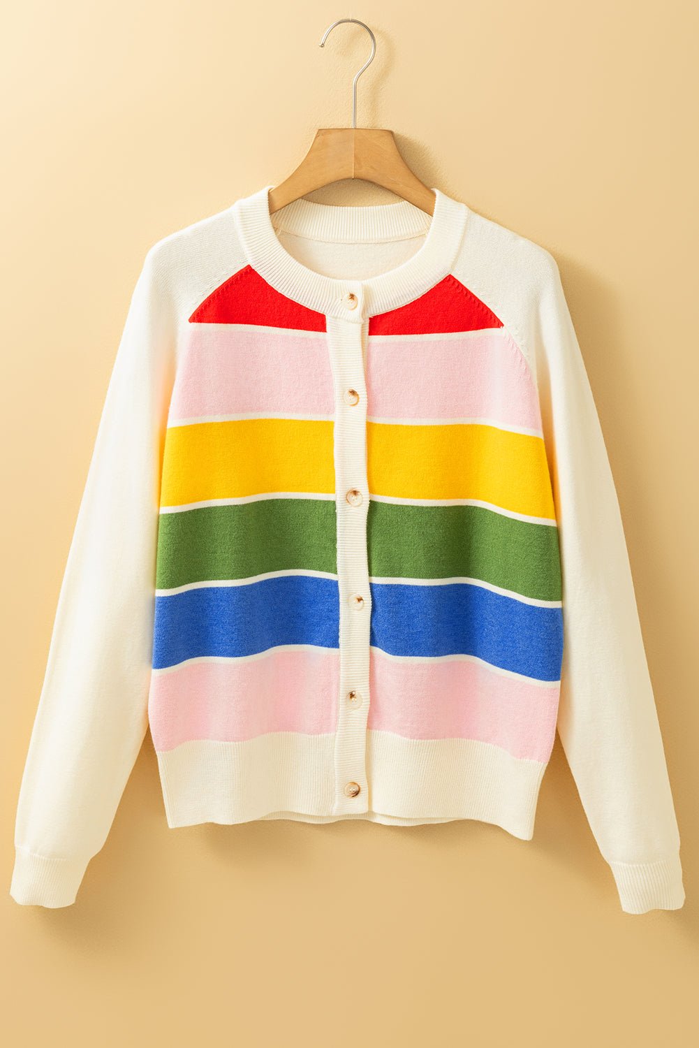Michaela Colorful Pattern Front Sweater - Hello Beautiful Boutique15% OFFThreaded Pear