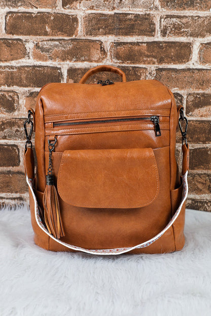 Michaela Pu Large Capacity Backpack - Hello Beautiful BoutiqueBackpacksThreaded Pear