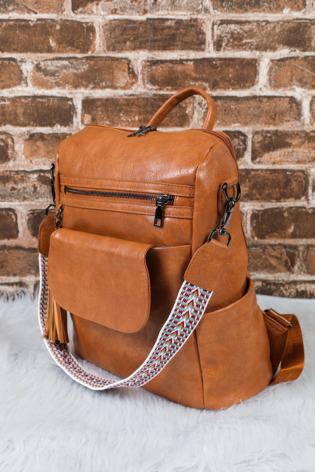 Michaela Pu Large Capacity Backpack - Hello Beautiful BoutiqueBackpacksThreaded Pear