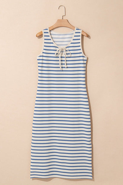 Michelle Side Slit Midi Dress - Hello Beautiful BoutiqueMidi DressesThreaded Pear