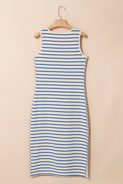 Michelle Side Slit Midi Dress - Hello Beautiful BoutiqueMidi DressesThreaded Pear