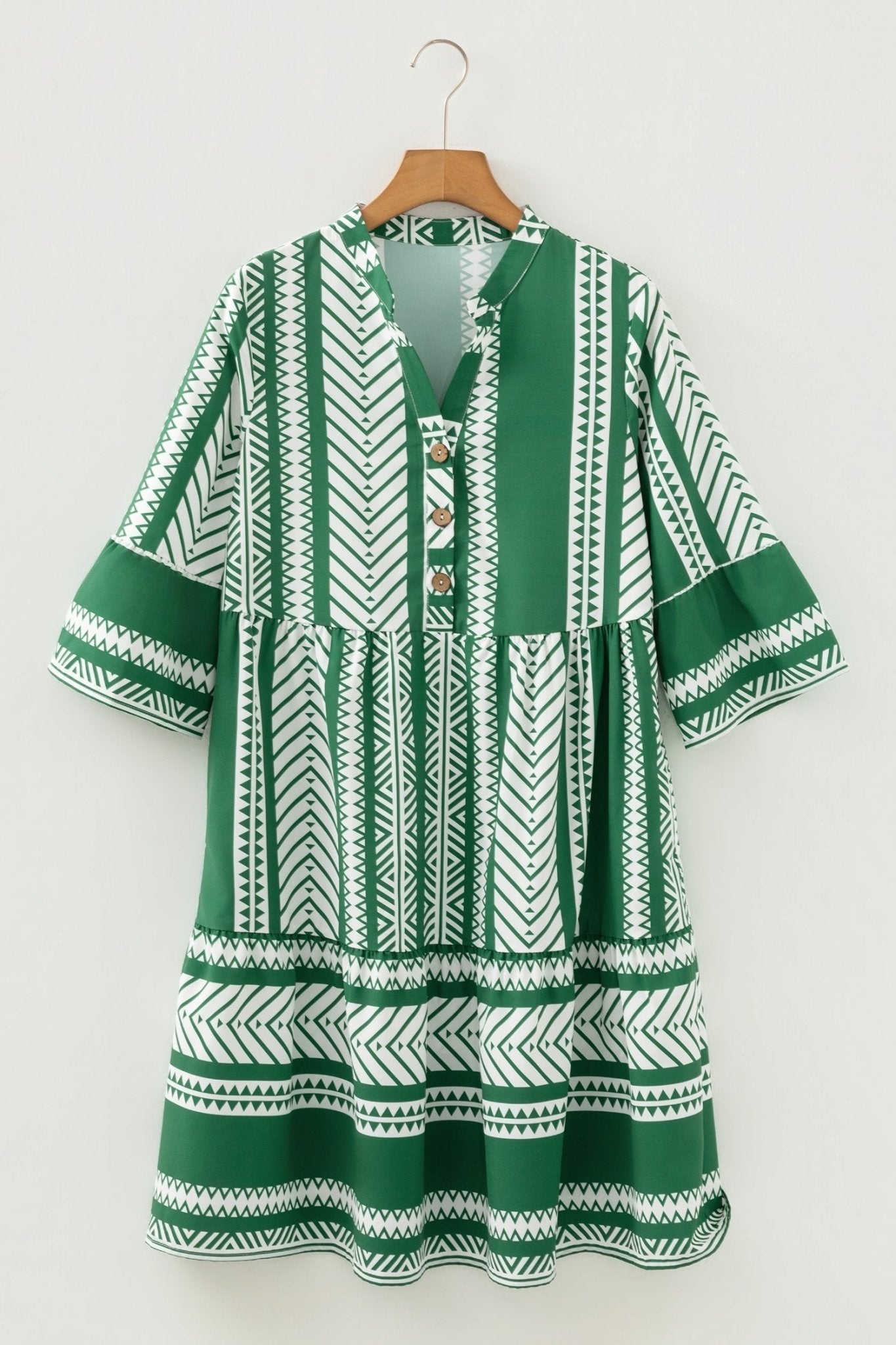 Mikaela 4 Sleeve Casual Dress - Hello Beautiful BoutiqueMini DressesThreaded Pear