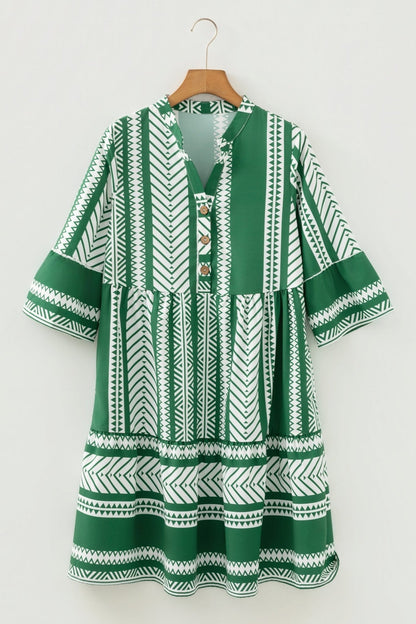 Mikaela 4 Sleeve Casual Dress - Hello Beautiful BoutiqueMini DressesThreaded Pear