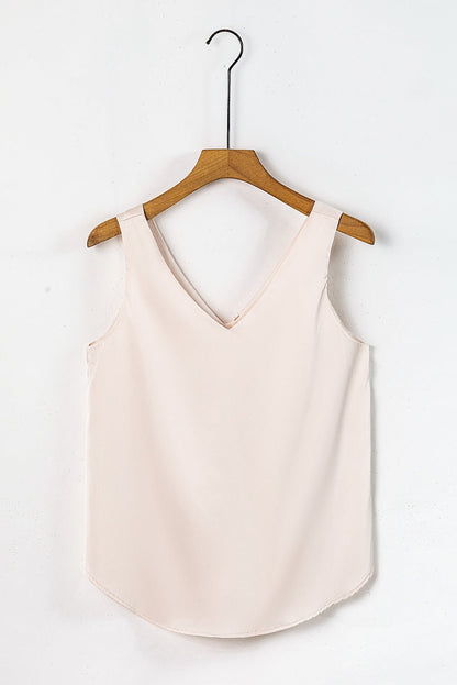 Mikaela Deep Loose Tank Top - Hello Beautiful BoutiqueTank TopsThreaded Pear