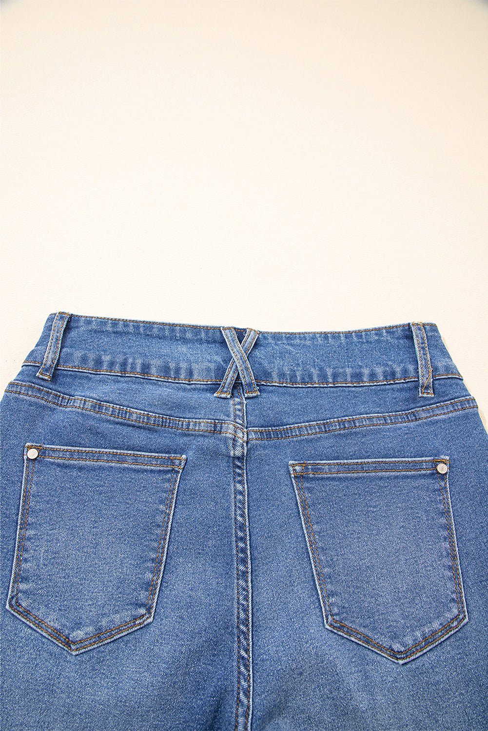 Mikaela Fly Straight Leg Jeans - Hello Beautiful BoutiqueJeansThreaded Pear