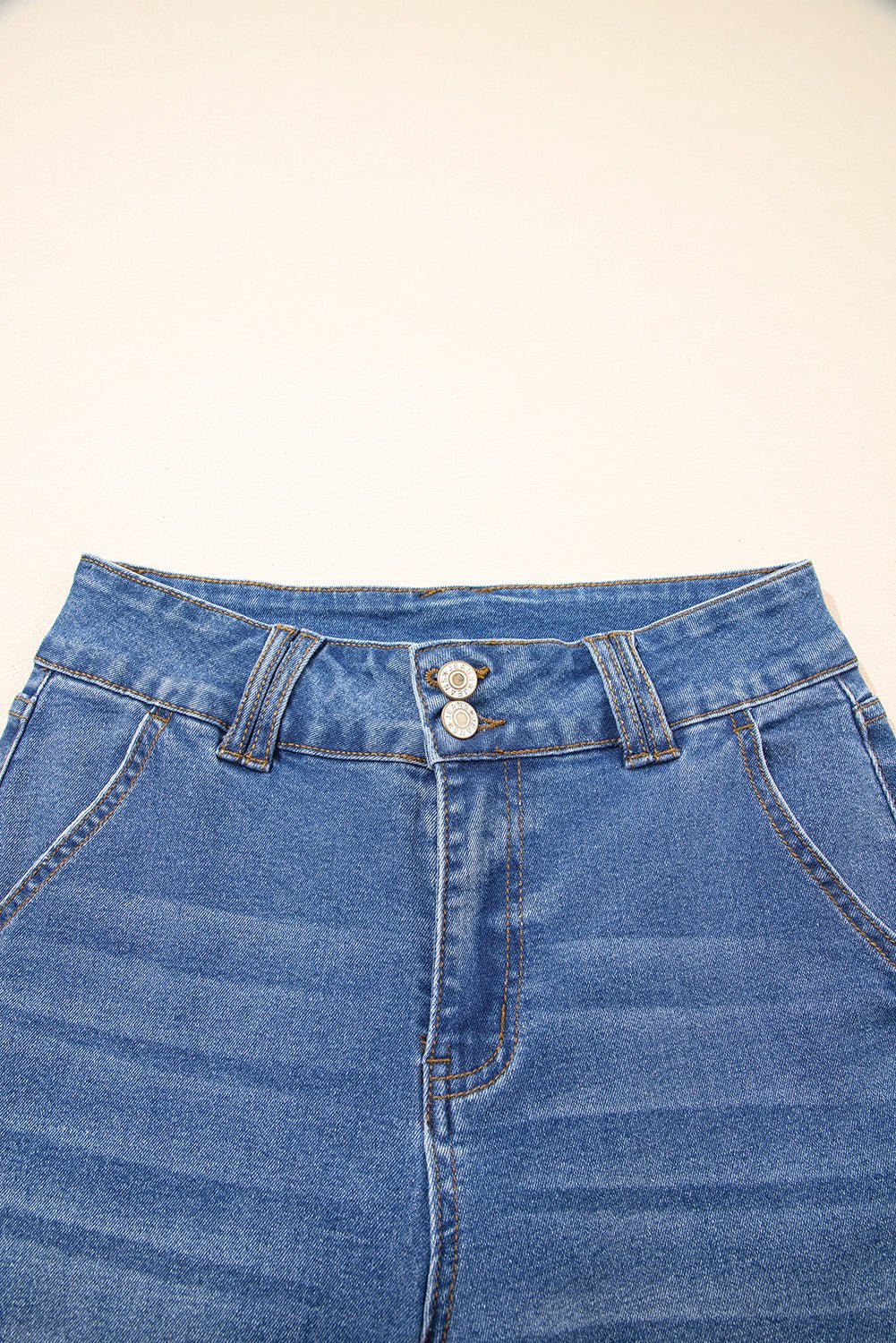 Mikaela Fly Straight Leg Jeans - Hello Beautiful BoutiqueJeansThreaded Pear