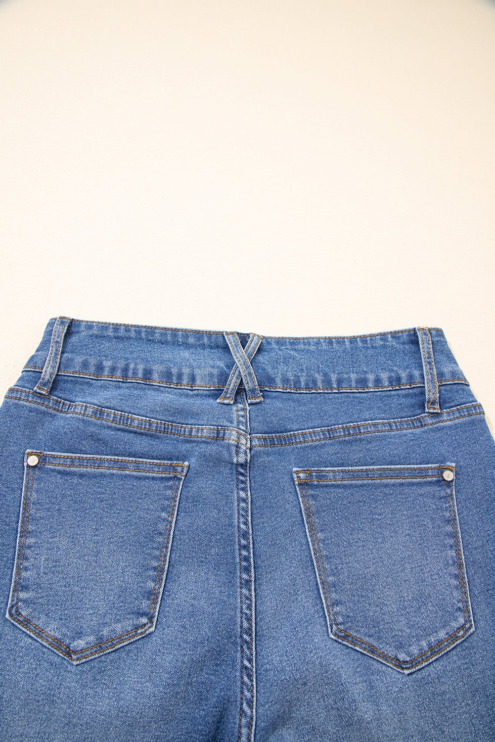 Mikaela Fly Straight Leg Jeans - Hello Beautiful BoutiqueJeansThreaded Pear