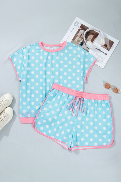 Mikayla Trim 2pcs Short PLUS Set - Hello Beautiful BoutiquePlus Size LoungewearThreaded Pear
