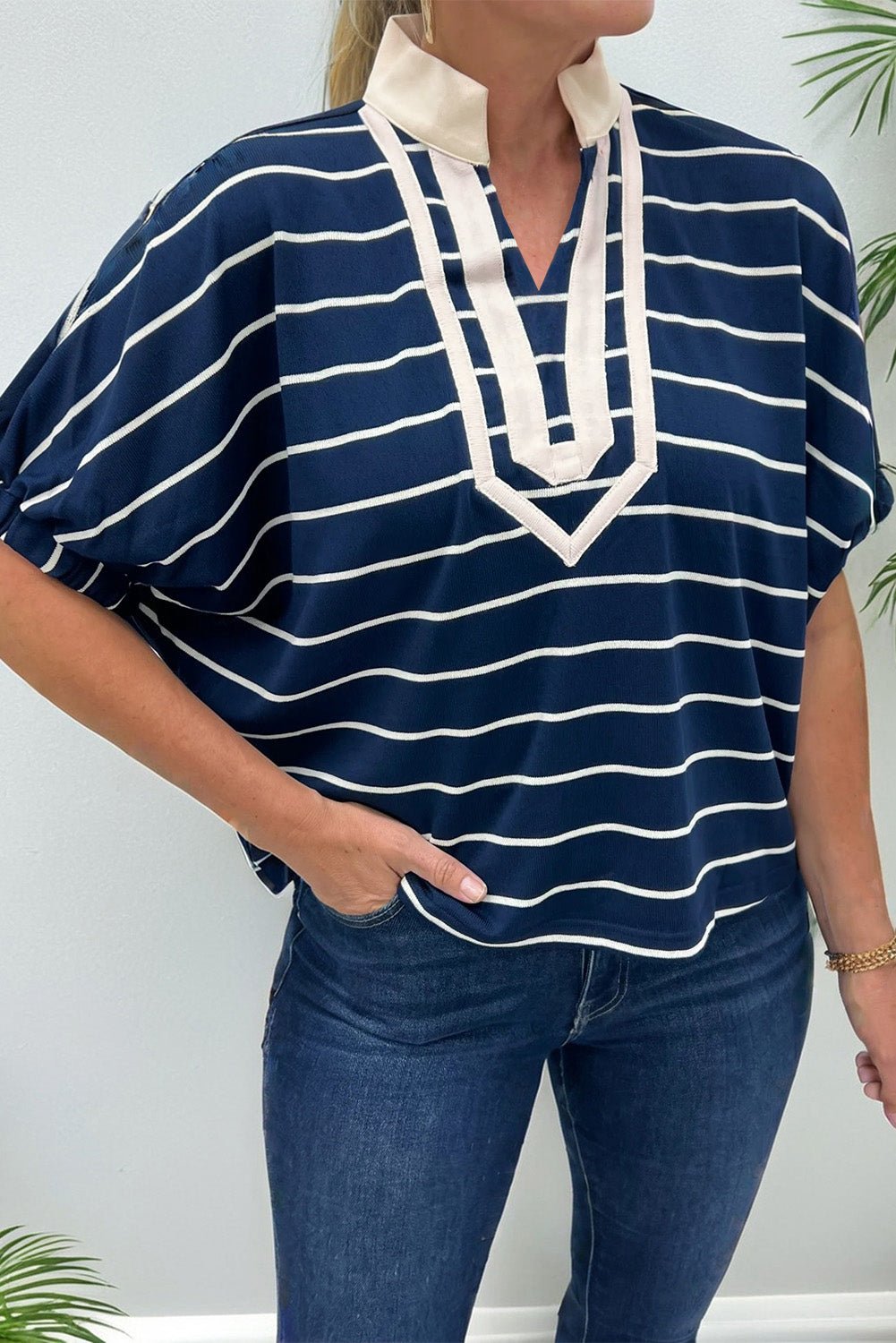 Mila Half Sleeve Dolman Top - Hello Beautiful BoutiqueTops & TeesThreaded Pear