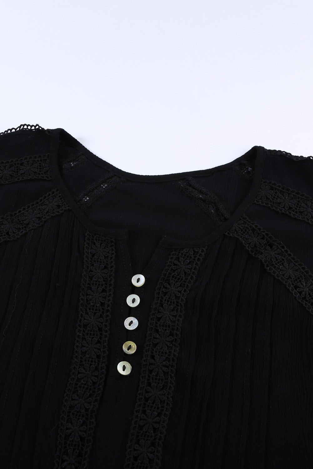 Milan Eyelet Short Sleeves Top - Hello Beautiful BoutiqueTops & TeesThreaded Pear
