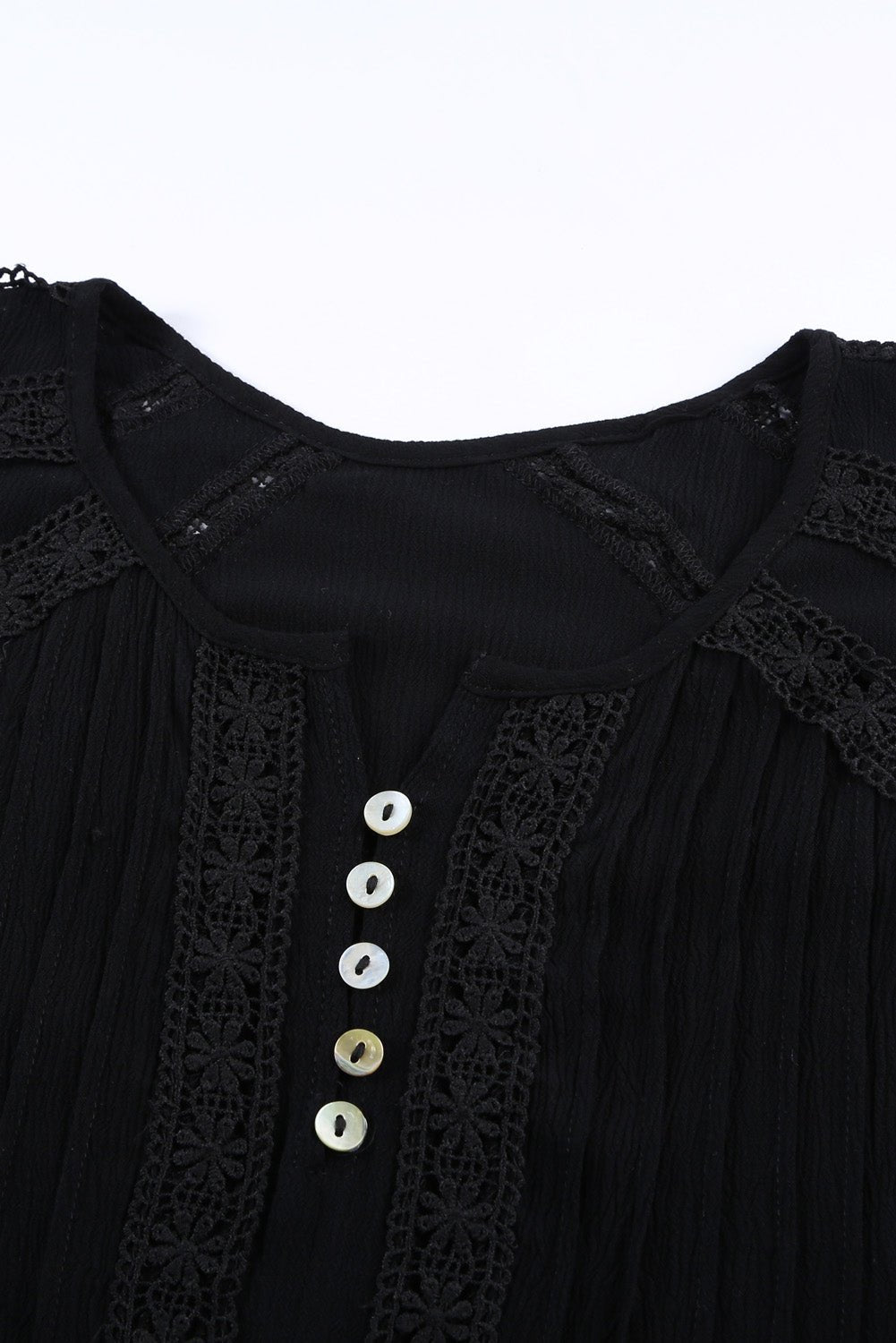Milan Eyelet Short Sleeves Top - Hello Beautiful BoutiqueTops & TeesThreaded Pear
