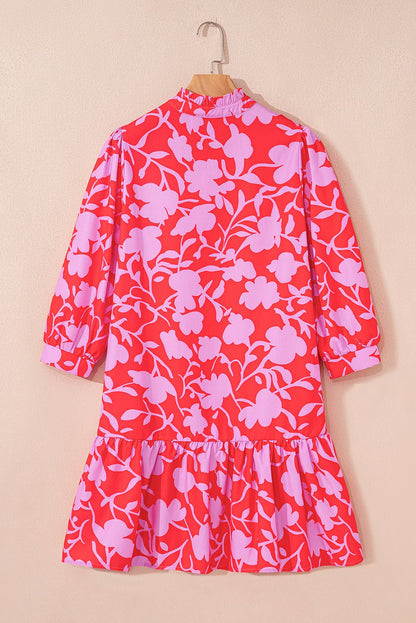 Milan Ruffle Hem Mini Dress - Hello Beautiful Boutique15% OFFThreaded Pear