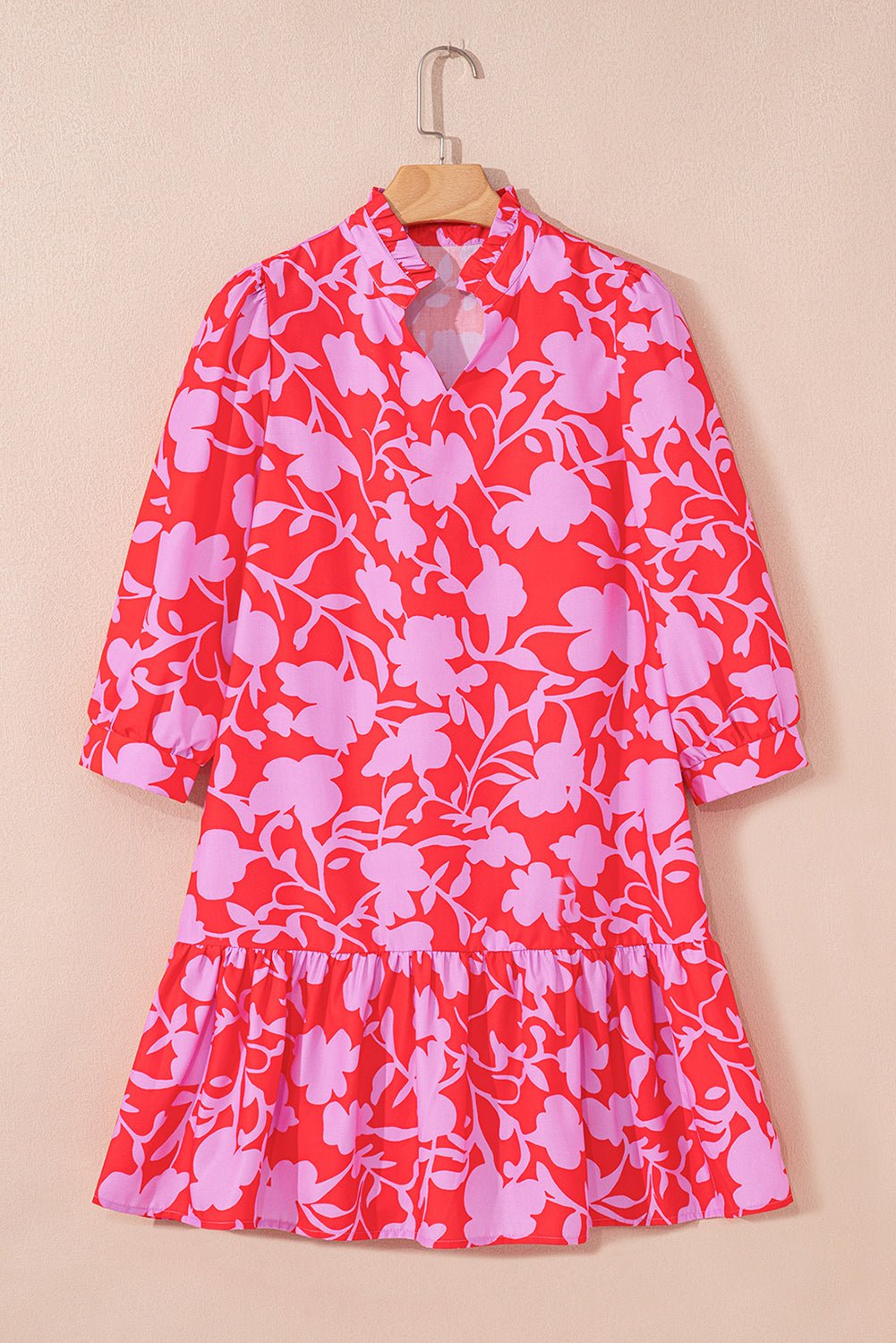 Milan Ruffle Hem Mini Dress - Hello Beautiful Boutique15% OFFThreaded Pear
